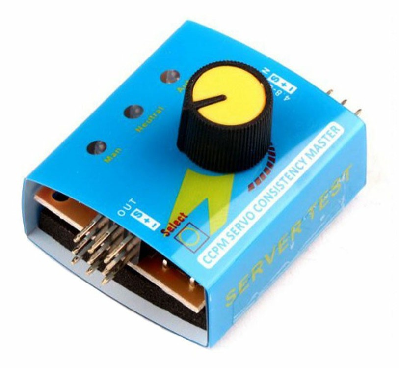 ESC Servo Tester CCPM Consistency Checker