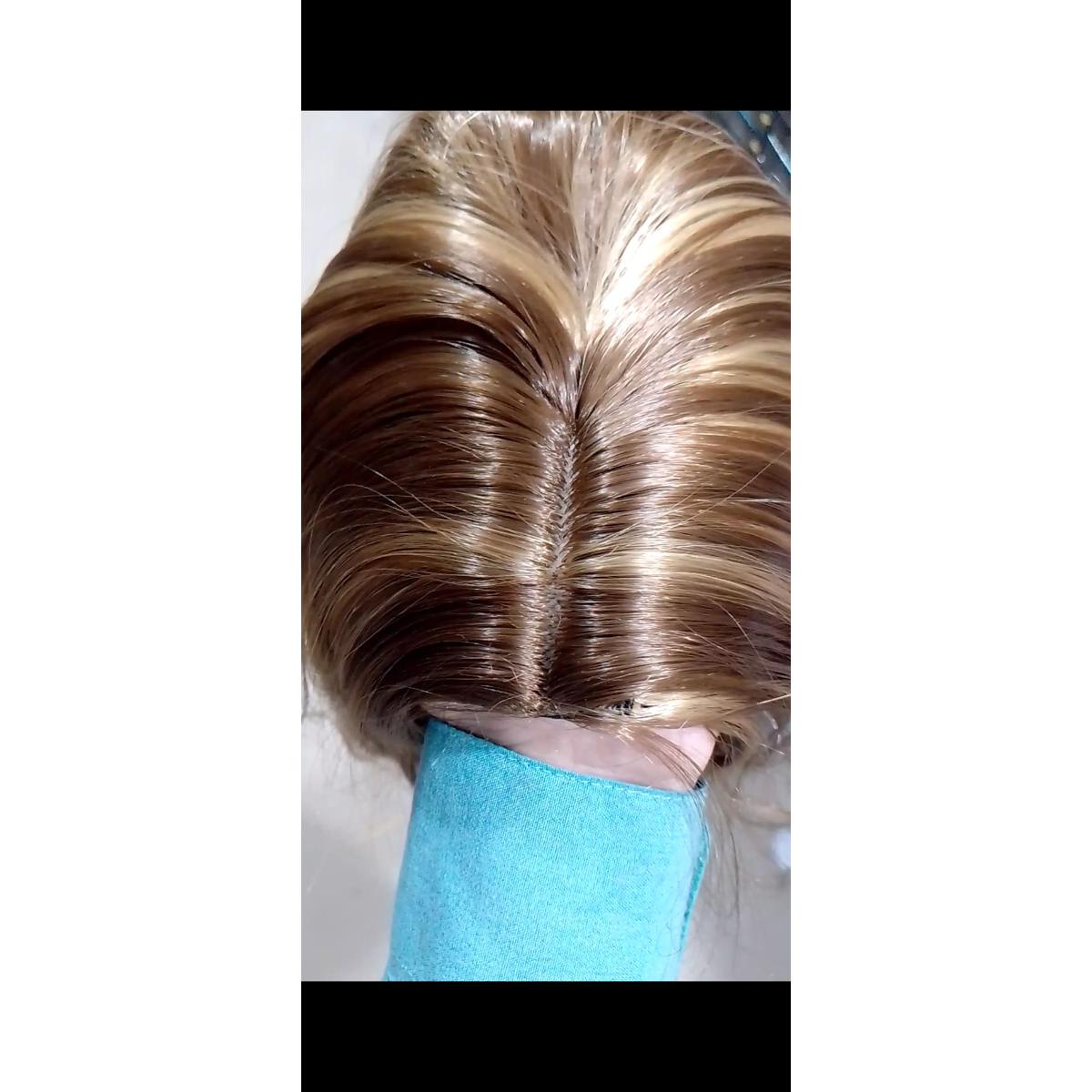 Full head Shine wig for females