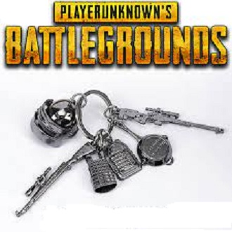 PUBG Keychain 4 in 1