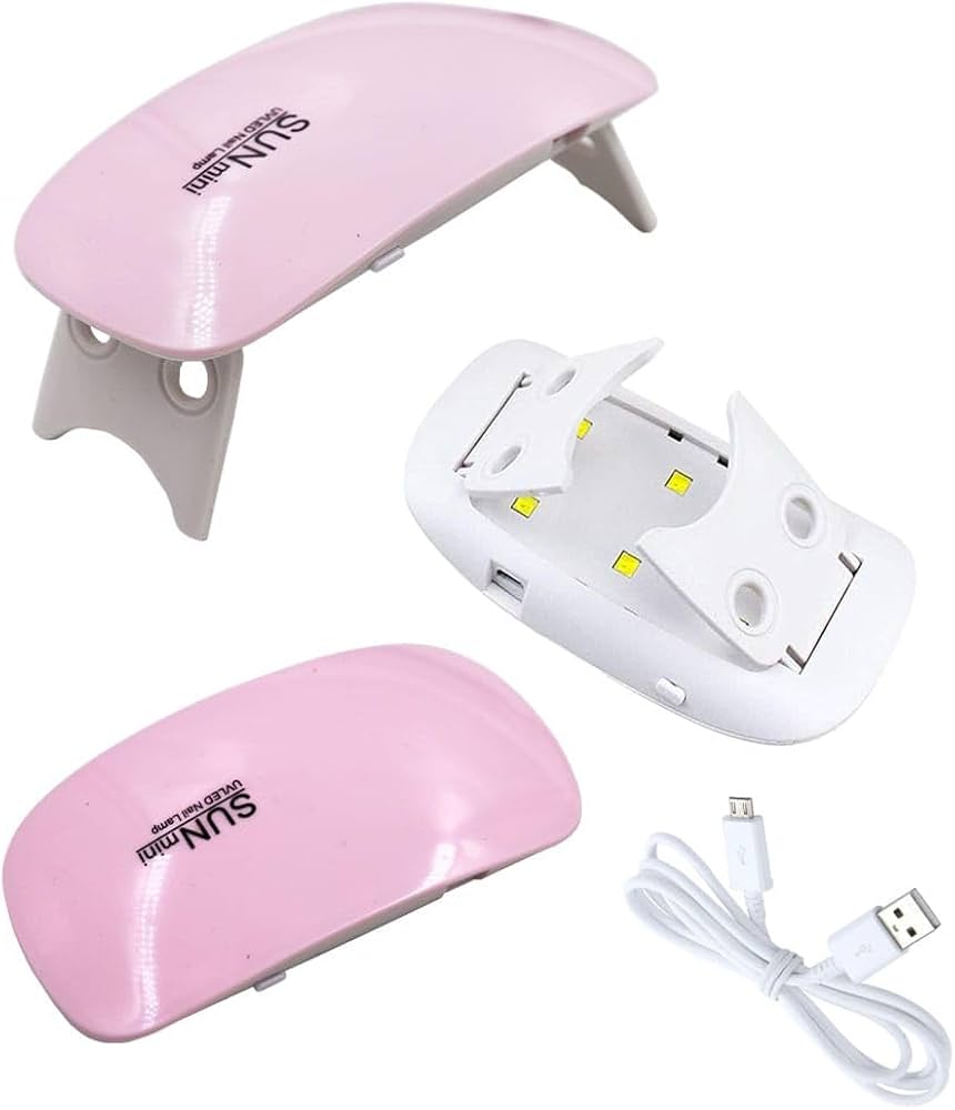 UV LED Lamp  for Nail dryer - Nail Art Manicure Tools Pink Egg Shape Design 30S Fast Drying Curing Light for Gel Polish