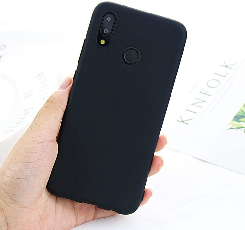 Huawei Y6 Prime 2019 MATTE BLACK SOFT SILICON BACK COVER