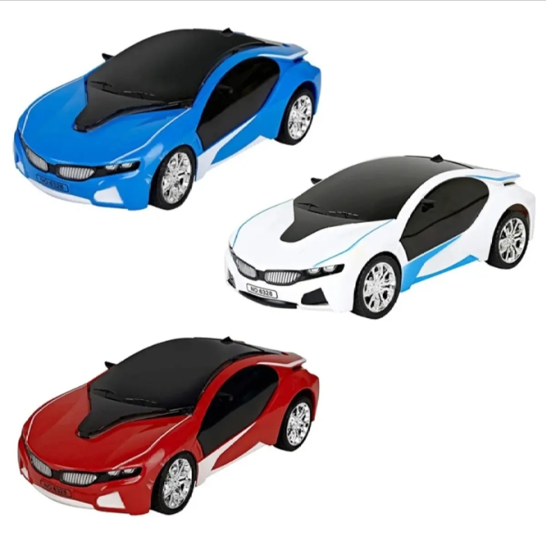 Remote Control Chargeable 3D Famous Car with Flashing Light, Radio Control Race car for Kids for 3-12 Year Old Boy Birthday Remote Control Car Rechargeable