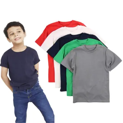 boys plain t shirts