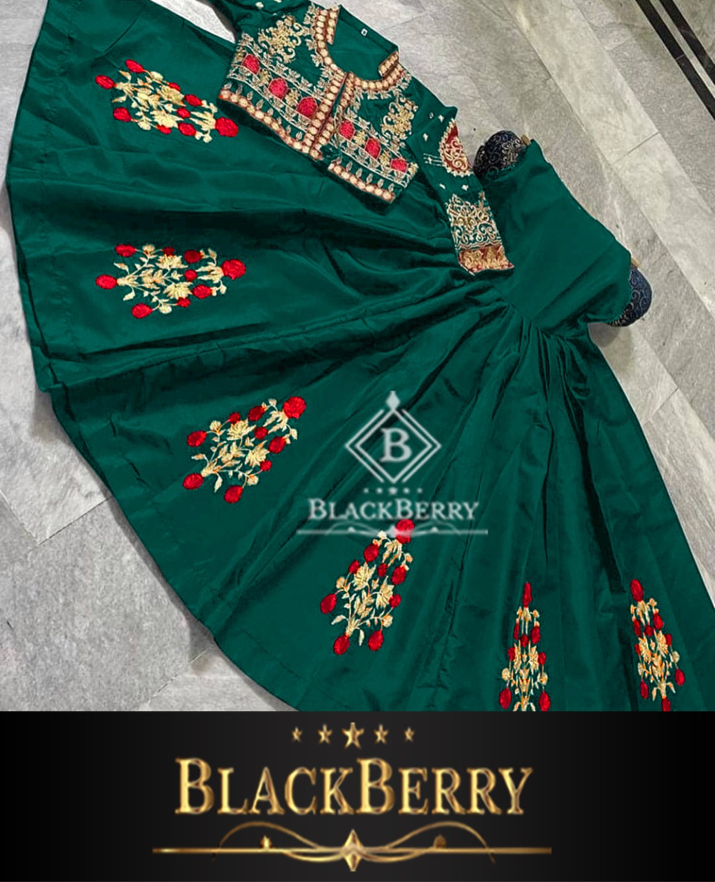 Party Wear/Wedding Collection For Women Embroidered Koti and Frock