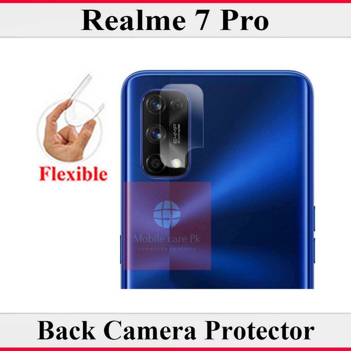 realme 7 pro back camera glass