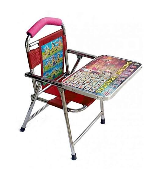 Foldable chair and table best sale for study