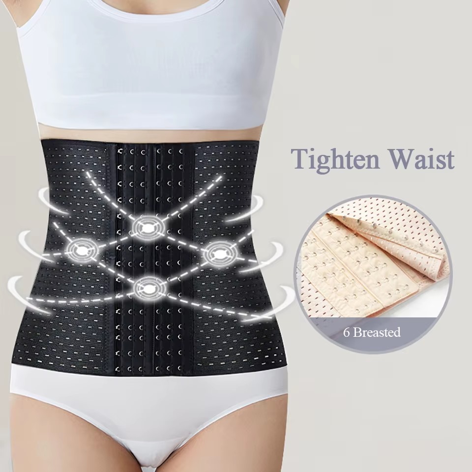 Postpartum Maternity Girdle Belt for Women's Belly Belt Hollow Corset Sports Fitness Reducing Waist Body Shaper For Girls