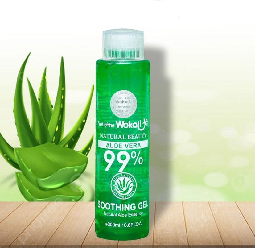 Natural Pure Aloe Vera 99% Soothing Gel Jar: Skin Moisturizing Magic 300ml  | Daraz.pk