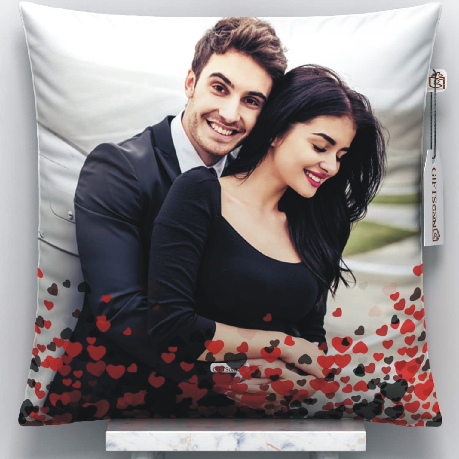 Customize Photo Cushion Silki Cushion Pillow Cushion Personalised Photo Cushion Custom cushion PERFECT GIFT TO YOUR FAMILY FRIENDS OR ANY ONE Daraz.pk