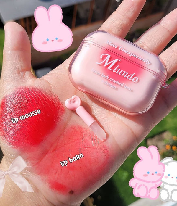 Miundo AirPods Lip Mousse & Lip Balm Set