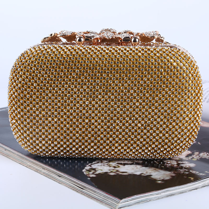 Trendy Fancy Clutches Luxurious Hot Beg For Women Rhinestone Evening Clutch Bags