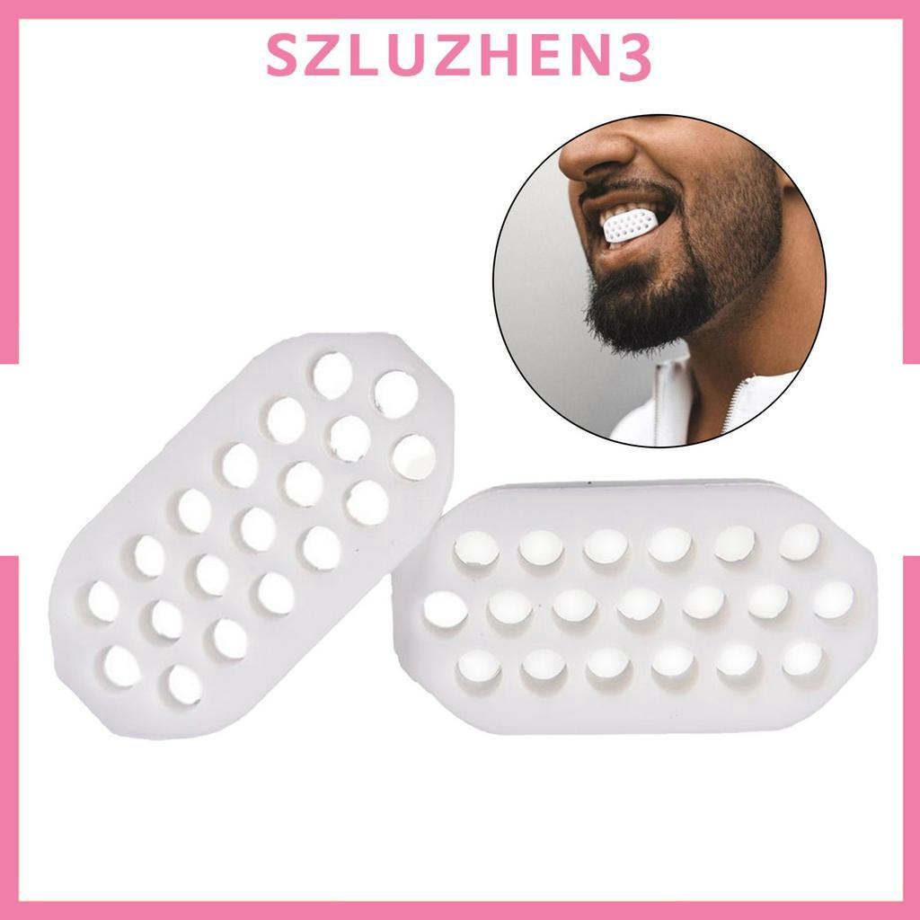 [SmartHome ] 2pcs Jawline Exerciser Exercise Fitness Ball Chisel Chin Neck. 