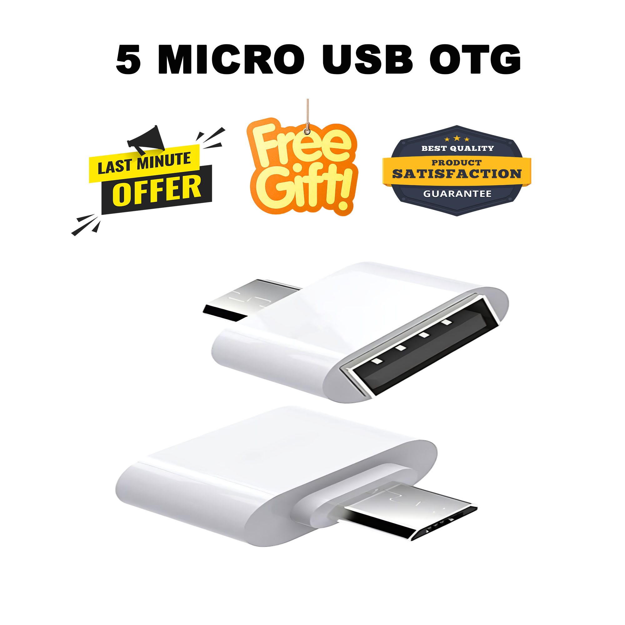 Micro USB OTG Adapter | Female USB To Male Micro USB