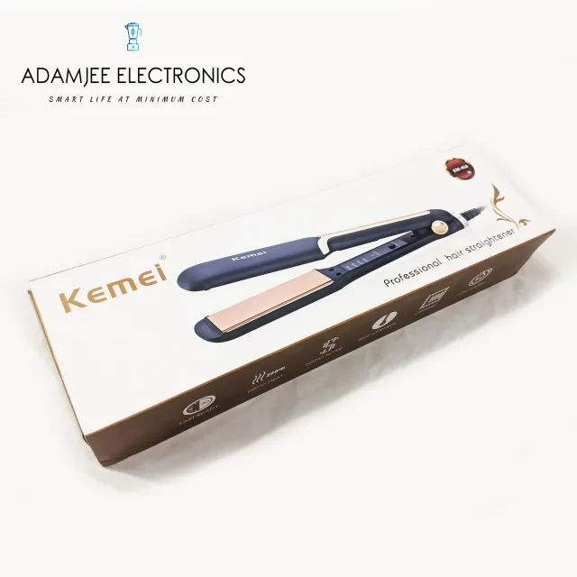 Kemei KM-458 Professional Hair Straightener and Flat Iron