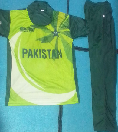 pakistan cricket team dress for kids for champion trophy 2025