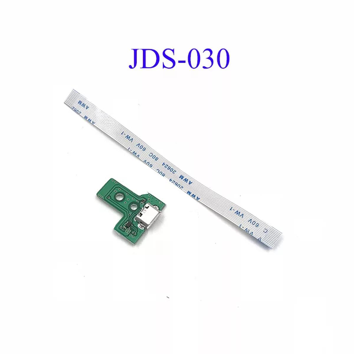 JDS-030 USB Charging Port Socket Board charger board with flex ribbon cable For PS4 Pro controller board