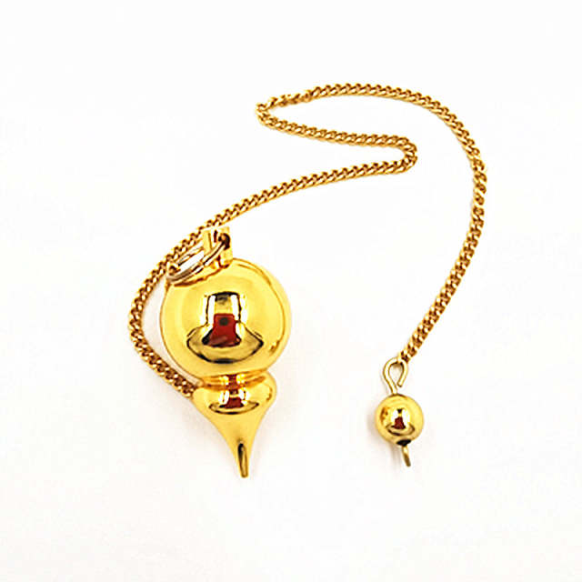 New Arrival Metal Pendulum For Dowsing Divination Reiki Healing