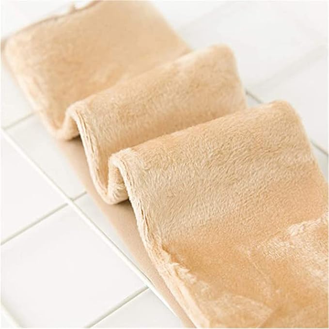 Women Winter Warm Socks Solid Color Comfortable Fleece Thick Stocking Soft Boots Sleeping Sock Female Elasticity Velvet Socks