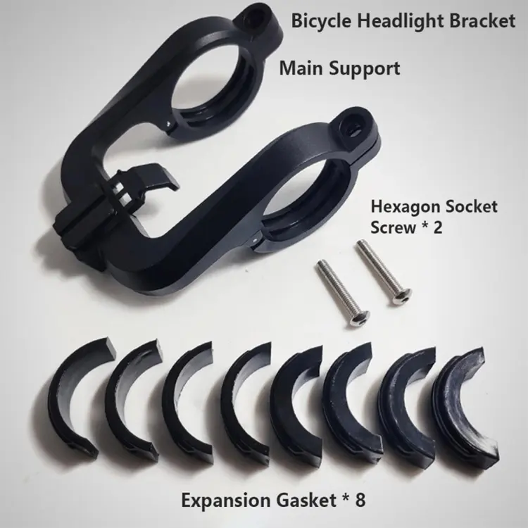 Bicycle best sale headlight bracket