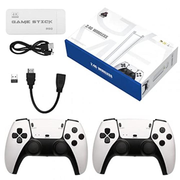 M15 Game Stick 4K Video Game Console Retro Classic Games 2.4G Double Wireless Controller for PS1/GBA/SNES