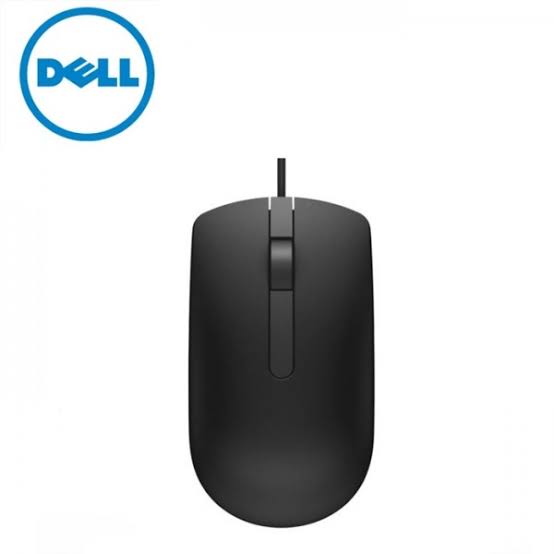 Dell, HP, Fujitsu Wired Mouse - High-Performance USB Mouse | 3 Programmable Buttons | Gaming-Grade Sensor | Smooth & Fast Cursor Movement | Lightweight & Comfortable | Ideal for Work & Gaming | Universal Compatibility
