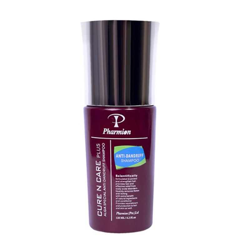 Cure N Care Plus Anti-Dandruff Shampoo | Hair Cleansing Care | 120ml