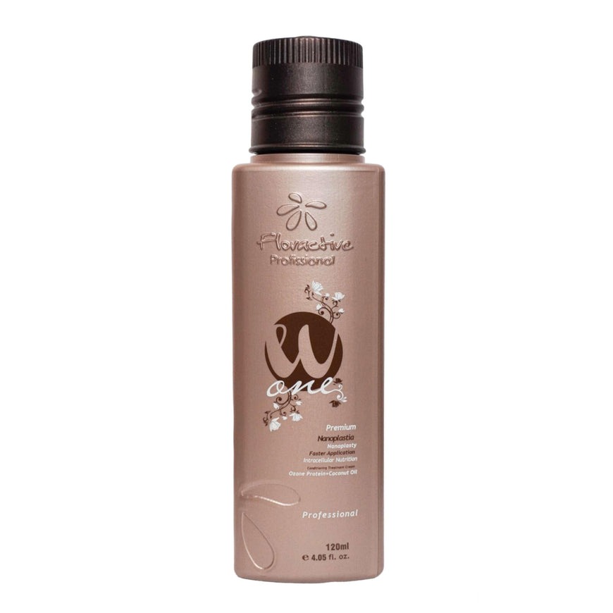 NanoPlastia W ONE Original One-Step System Hair Straightening Treatment Protein Premium 120ML