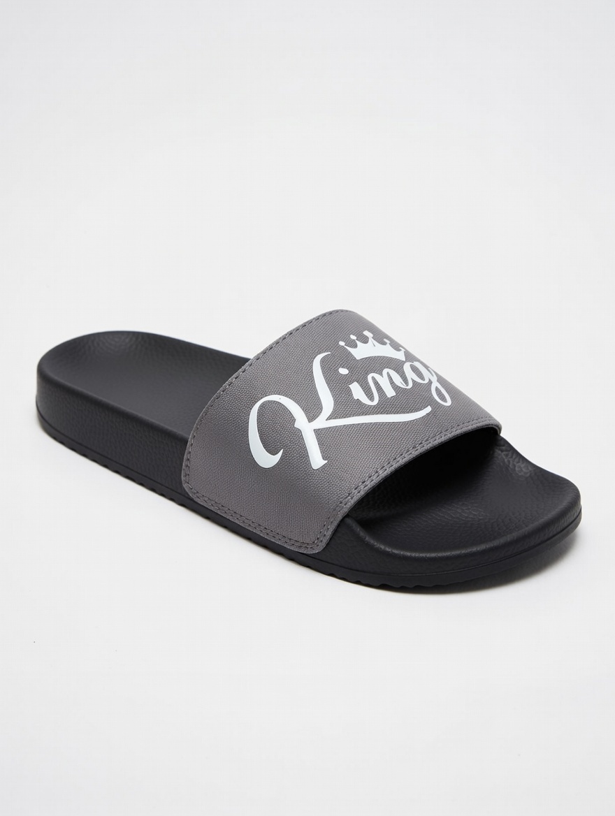 slippers for men-House slippers with PVC sole- Chapal with PVC sole for men