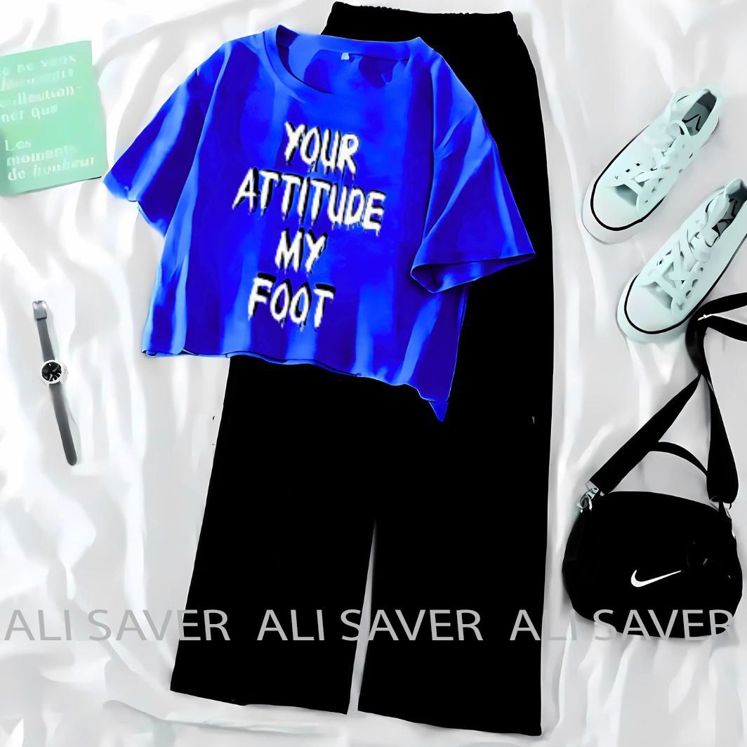 ALISAVER-Chic Crop Top Suits &  Black Flapper for Women/Girls