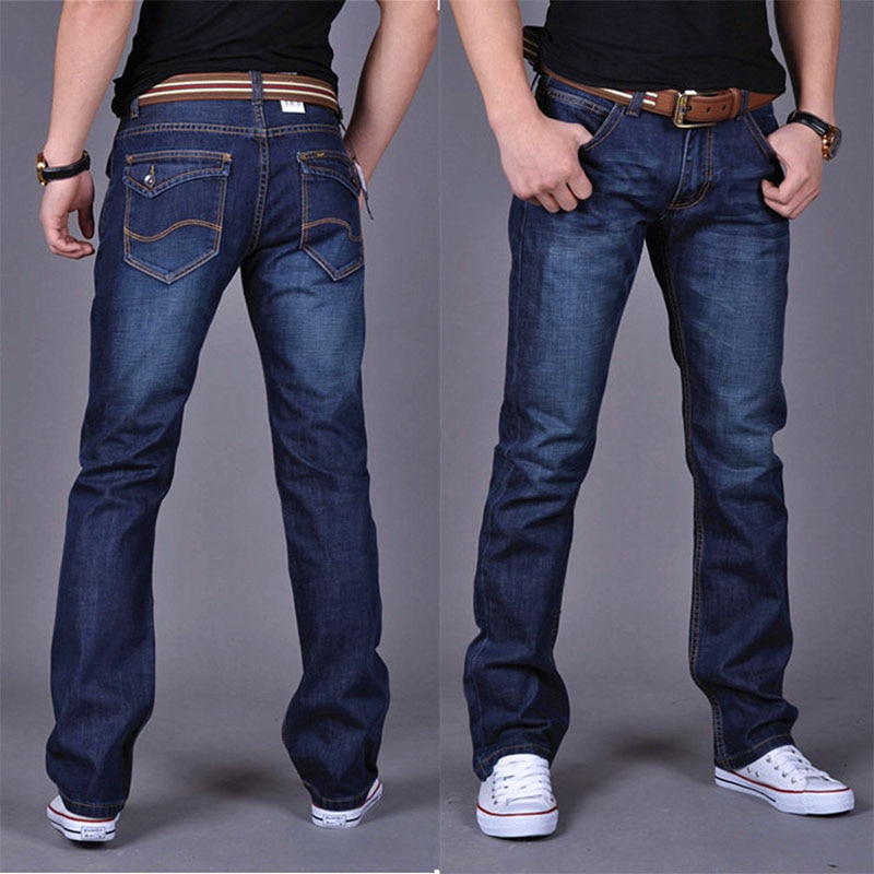 New_2021_Men's_Fashion_Jeans_Jeans for Men _Hot _Jeans _Blue