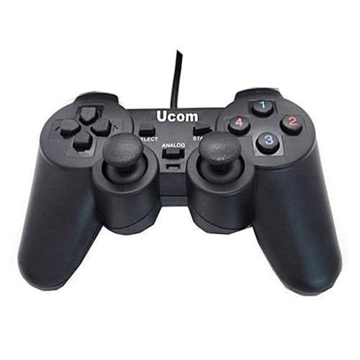 Black Copper JoyStick Wired USB 2.0 Black Gamepad Joystick Joypad Game Controller For PC Laptop Computer For Win7/8/10 XP