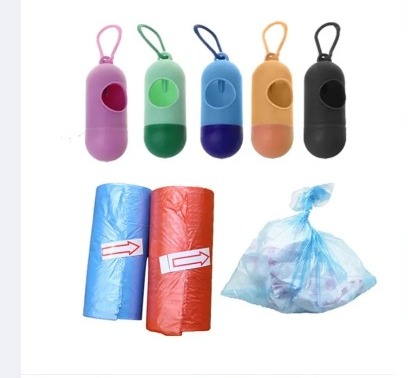 1pcs Dispenser + 2pcs Rolls Disopsable Baby Diapers Bag Box Kit Portable Baby Diapers Bags Rubbish Bags Garbage Bag Removable Box Nappy Bag with Rope/hooks