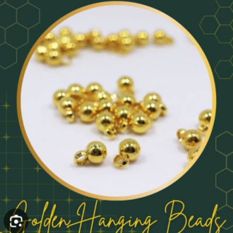 Premium Ghungroo Beads in Silver & Golden Finish for Jewelry Making, Crafting & DIY Accessories