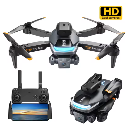 P23 Pro Drone with Dual Camera  WiFi FPV Foldable RC Quadcopter  Obstacle Avoidance  One Key Return  Altitude Hold  Remote Control