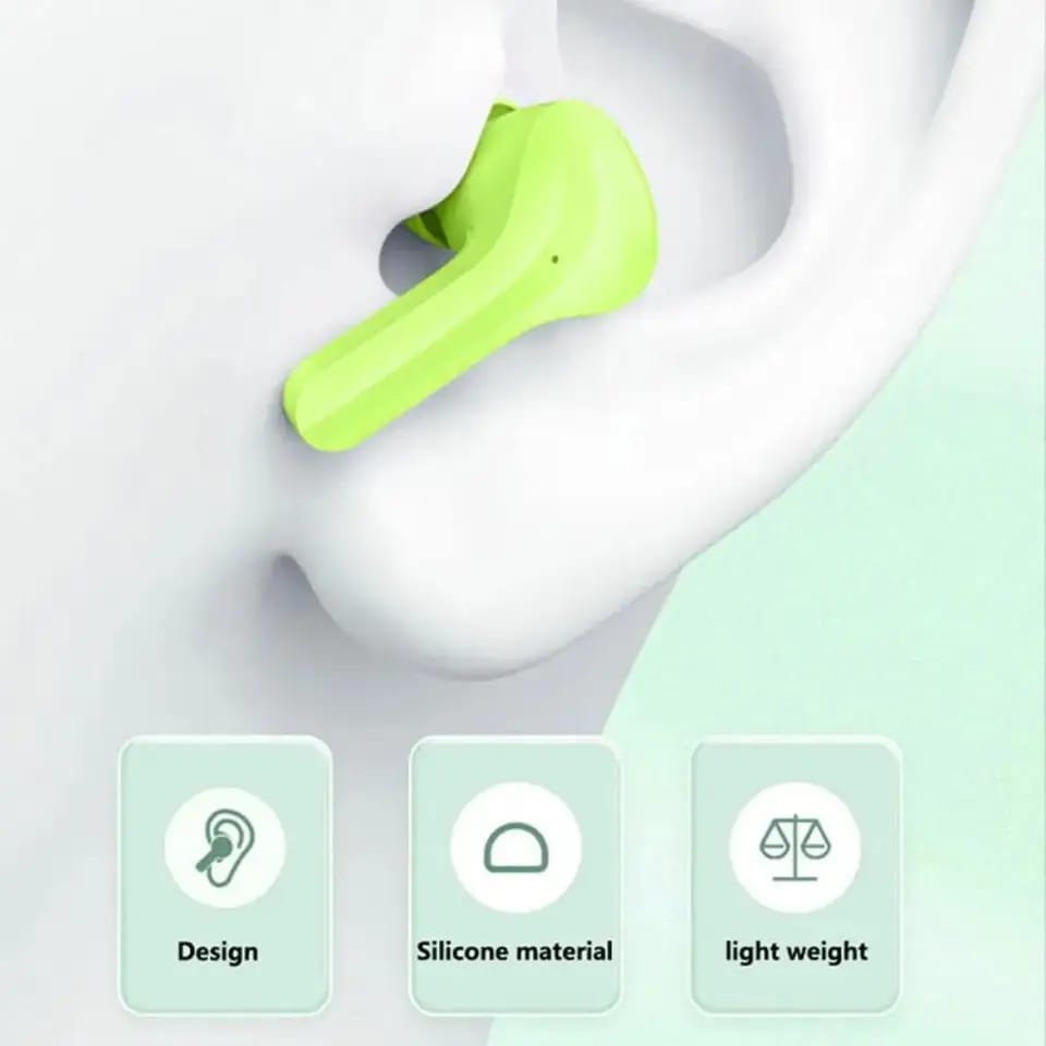 Air31 Bluetooth 5.3 Wireless Earbuds with Touch Controls, Crystal Clear Sound, IPX7 Waterproof, Long Battery Life, and Charging Case for All Bluetooth Devices
