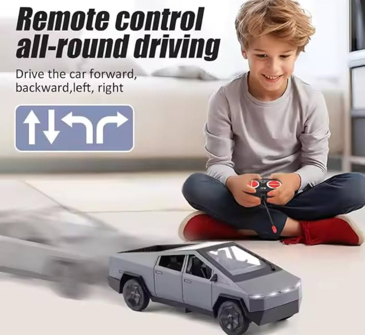 Tesla Cyber Truck Remote Control Car Rechargeable Toy Gift For Kids Adults RC