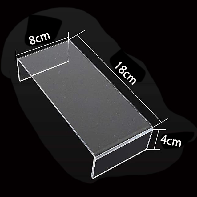 Acrylic Display Riser Stands for Jewlerry, Cosmetics and Action Figure Showcase