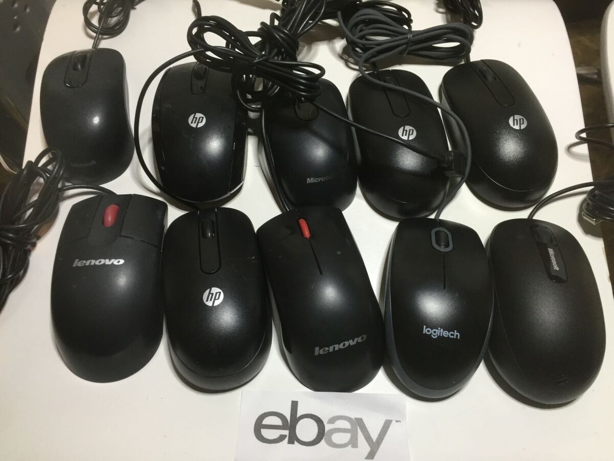 Fully Tested Branded Wired Mouse USB | HP, Dell, Lenovo | For Laptop, PC, Office Use