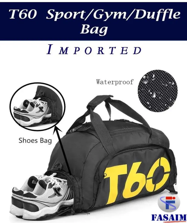 T60 Waterproof Gym Sports Bags Men Women molle Fitness Training Backpacks  Multifunctional Travel/Luggage bolsa Shoulder Handbags - AliExpress