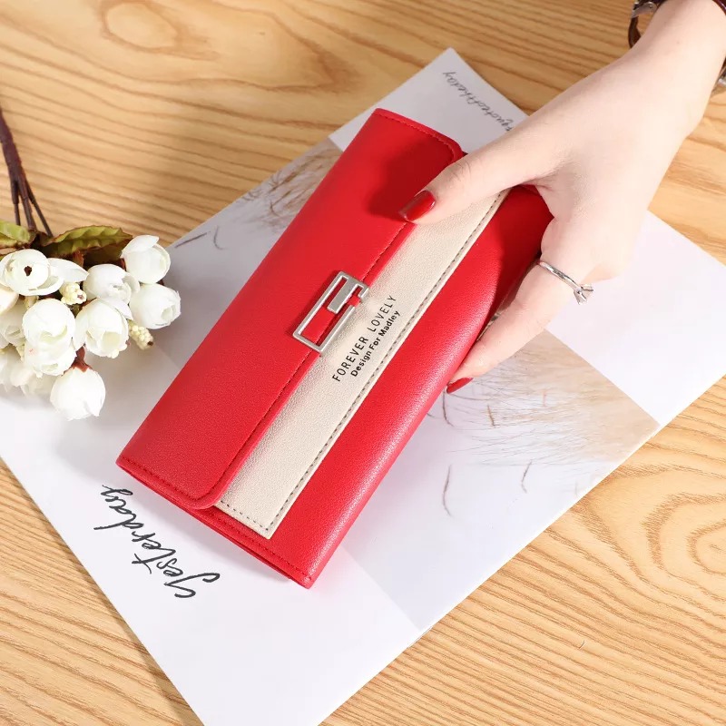Wallet for Women - New Fashion Long Trifold Purse and Wallet for Girls
