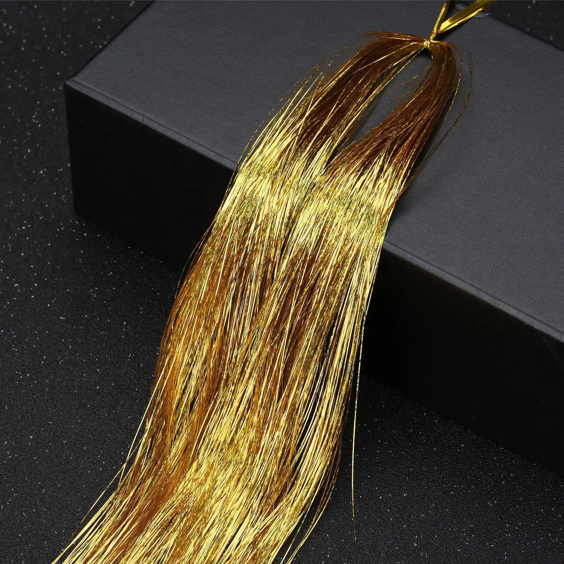 Fairy Sparkling Extensions Extensions Silk Shiny Hair Tinsel Dazzle