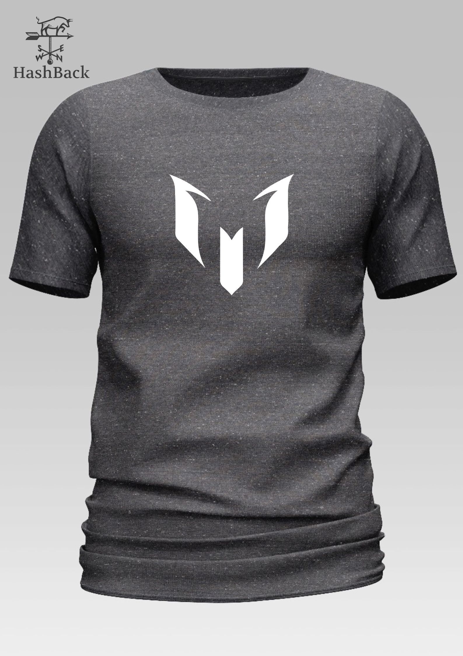 HashBack basic Oversized premium Tshirt For Men Messi Printed