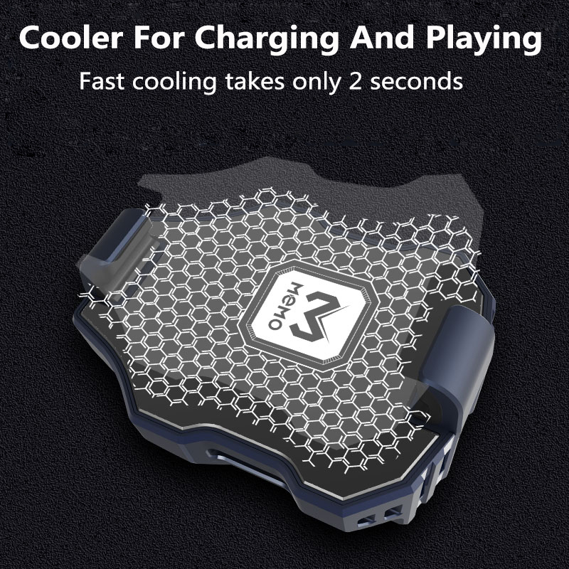 MEMO DL10 Phone Radiator Phone Cooling Fan Cold Wind Handle Fan