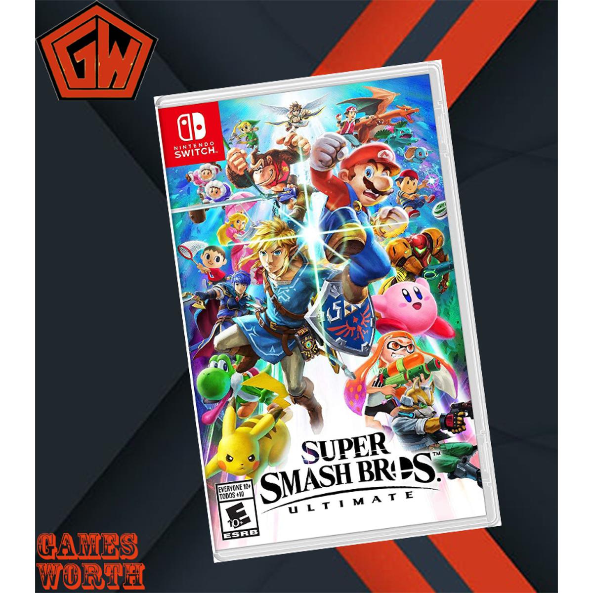 Super Smash Bros Mario Nintendo Switch Walmart SUPER SMASH BROS
