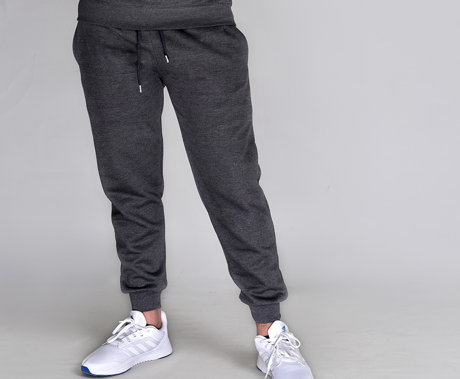 D Clothing CHARCOAL WINTER FLEECE JOGGER PANTS