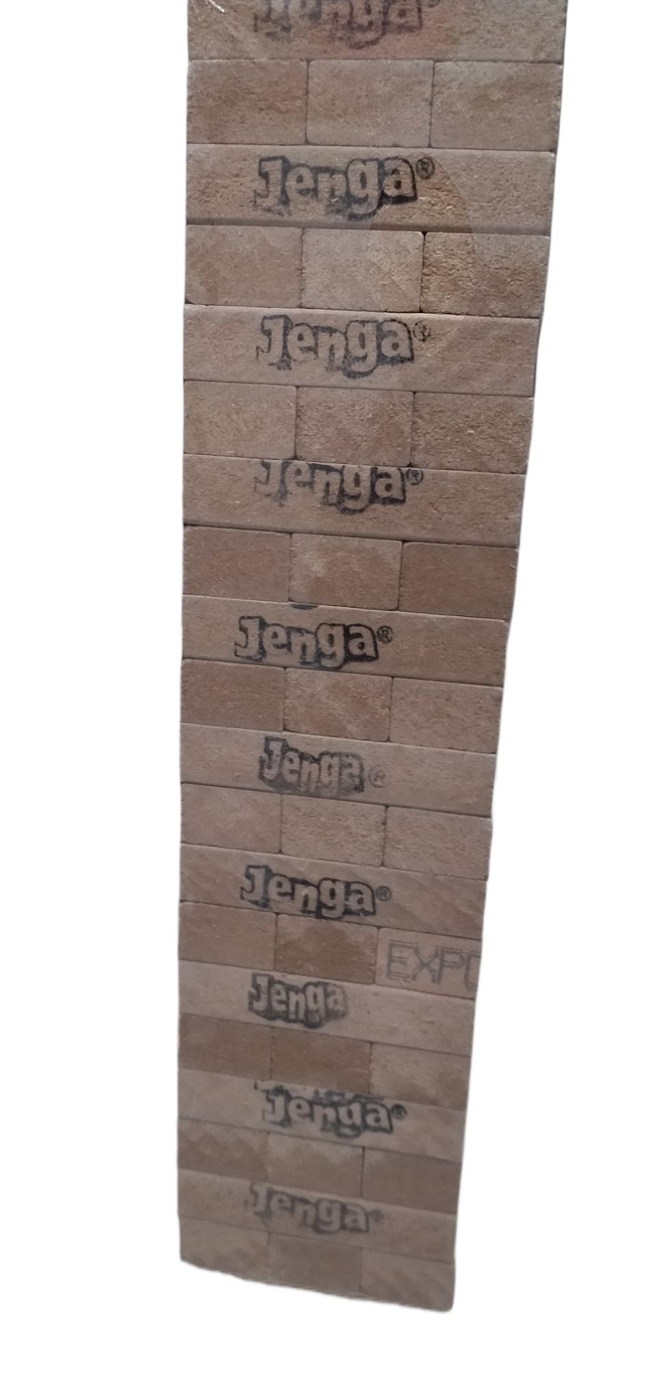 Hasbro Jenga Classic Wooden Blocks Tower Game 54 Pieces - Family Fun Strategy Game for All Ages