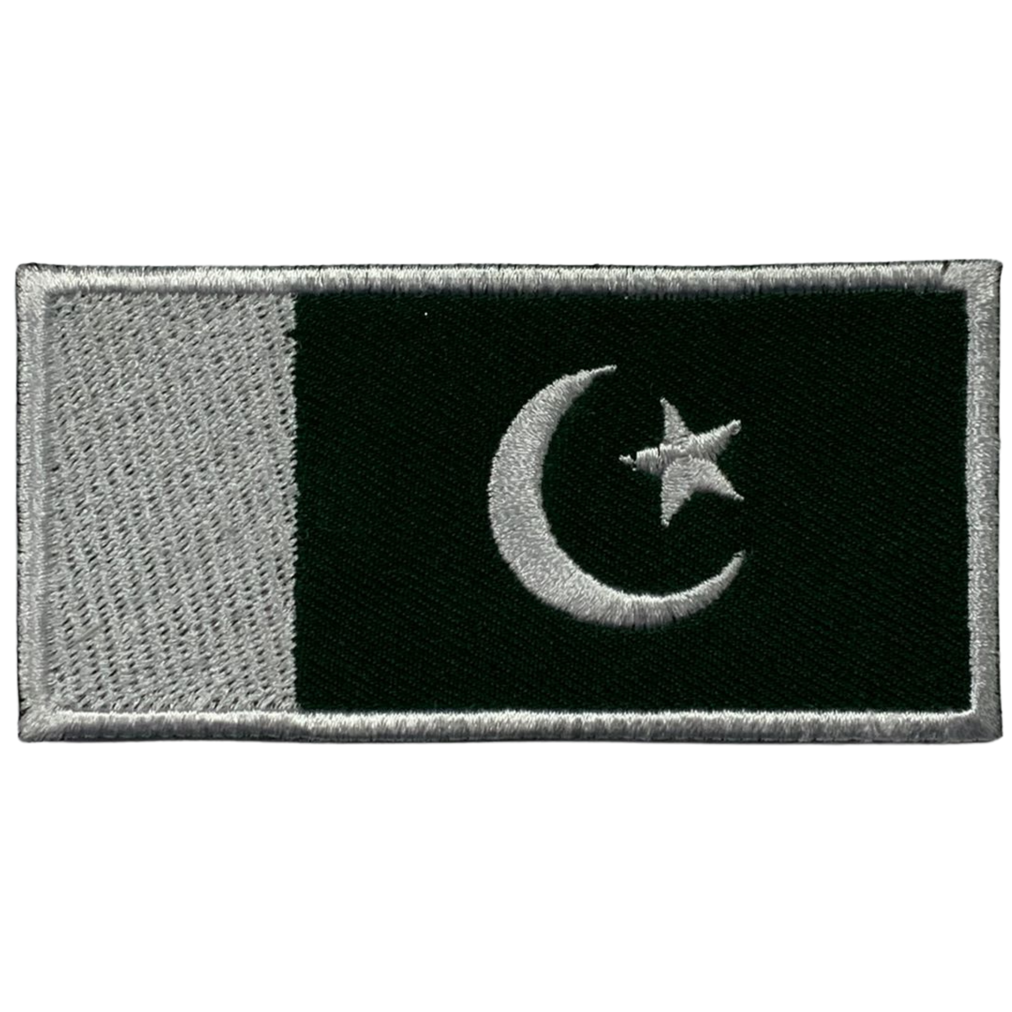 Embroidered Badge For Bags Pakistan Flag Patch – Embroidered Iron-On ...