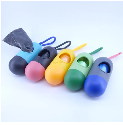 01 Dispenser + 10 Rolls Disopsable Baby Diapers Bag Box Kit Portable Baby Diapers Platics Bags Pet Waste Bag Box Kit Portable Baby Diapers Platics Bags Rubbish Bags Garbage Bag Removable Box Nappy Bag with Rope/hooks