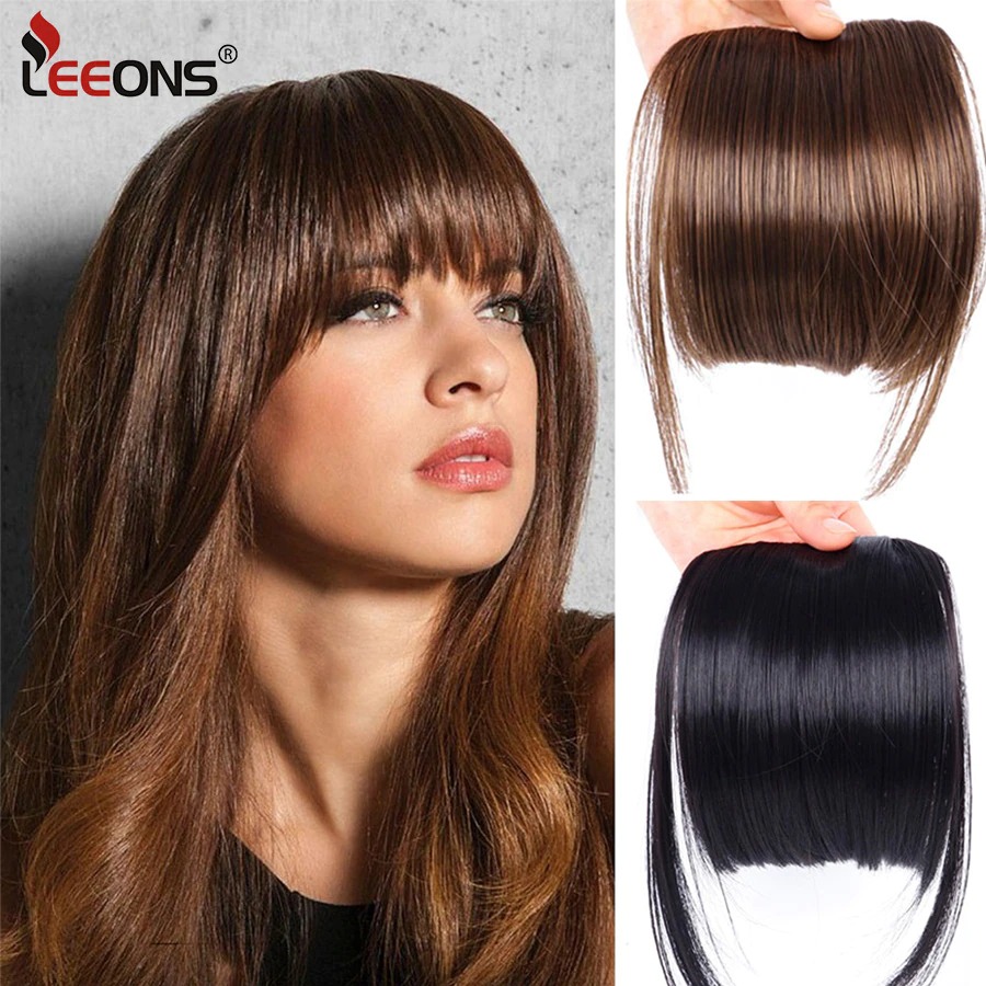 New Clip in hair bangs hair extension