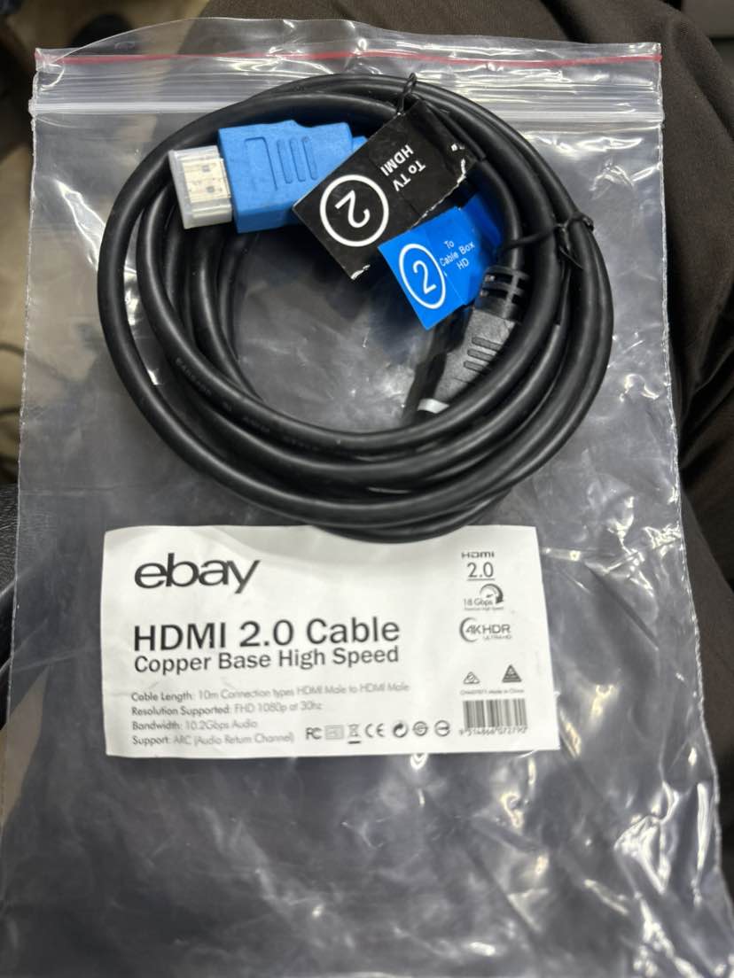8k HDMI Cable QGEEM HDMI 2.1 8K@60HZ@4K@120HZ, 48GBPS HIGH-SPEED HDMI CORD,COMPATIBLE FOR PC HDTV PROJECTOR LARGE DISPLAY, MALE-TO-MALE 8k ultra HD Cable 6 ,10FT length